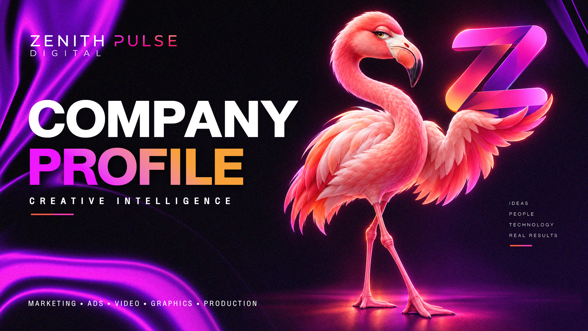 Zenith Pulse Digital company profile — ฟลามิงโก้ 3D